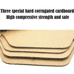 6x4x2 inch brown shipping box for packaging mailing gifts 10/20 pcs
