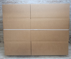 20 Pack Packing Shipping Box 12.75x9x7.5 Corrugated Kraft Cardboard Mailers NEW