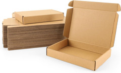 BIOBROWN Corrugated Box Cardboard Box Perfect for Shipping Mailing Small – 7″ X