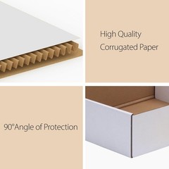 Lightweight 12x9x3 Shipping Box Set of 6 – Recyclable Cardboard for Packing