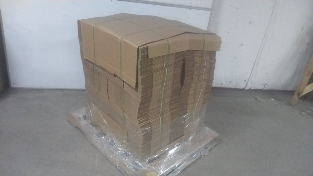 Brand Name 22XK23 500 Pk 8 x 8 x 9 In Single Wall Shipping Box (BW)