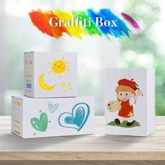 Shipping Boxes 6x6x6 Set of 6, White Corrugated Cardboard Box for Mailing Bus…