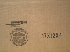 17 X 12 X 4″ Cardboard Corrugated Boxes 65 Capacity ECT-32 ~ 25/ Bundle