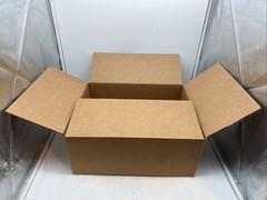 Lot of 25 – NEW Uline 15″ x 12″ x 6″ Singlewall Corrugated Shipping Boxes S-4234