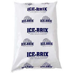 9 Per Case 10x6x1 1/2 32 oz. Ice Brix Cold Packs