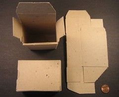 REVERSE TUCK SMALL PARTS BOX, 2-1/2″ x 1-1/2″ x 3-1/2″, 0.036″ THICK (20 PIECES)