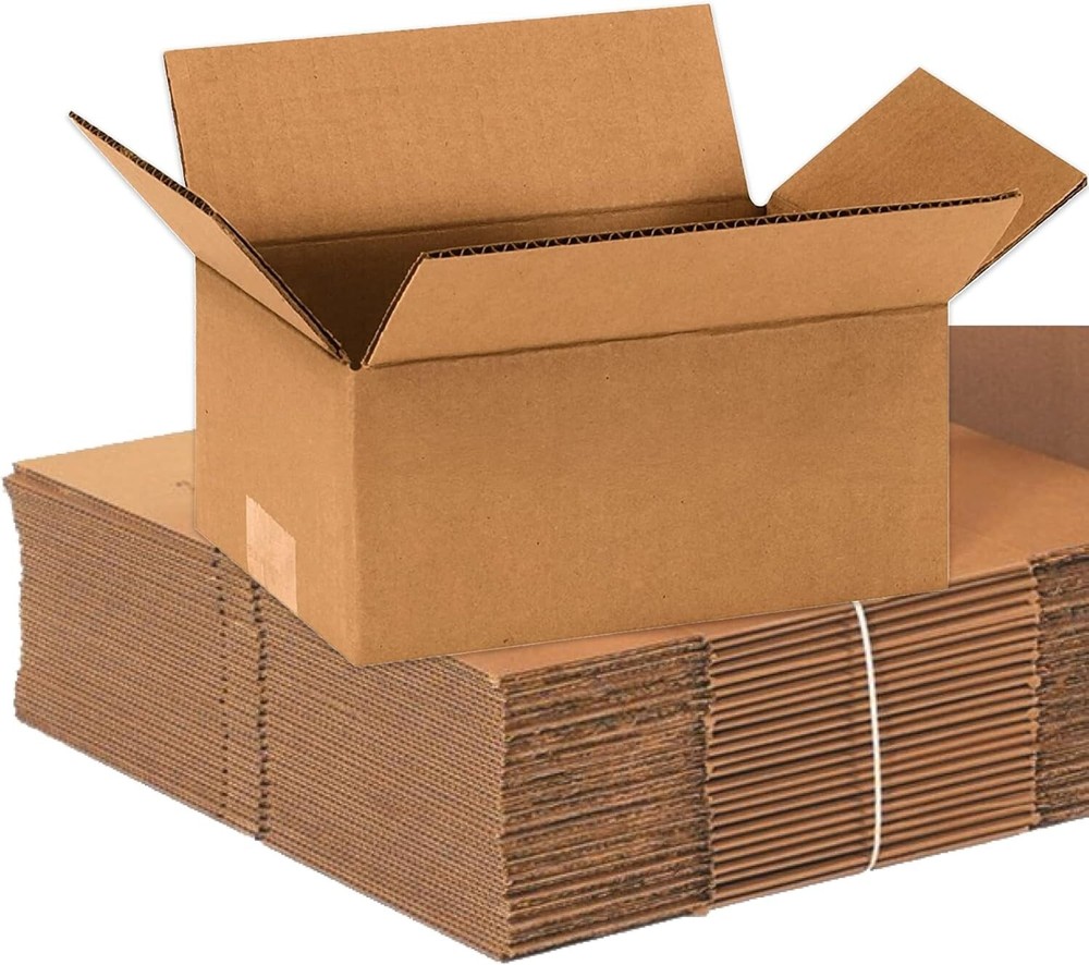 8 x 6 x 4 Shipping Boxes Moving Boxes Corrugated Kraft 25/Bundle 25/Pack