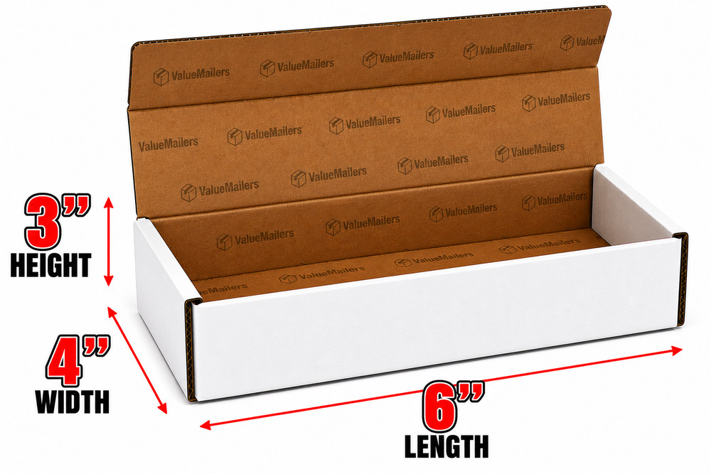 150 Mixed Size White Corrugated Mailer Shipping Boxes 6x4x3 7x4x2 8x3x2 50 Each