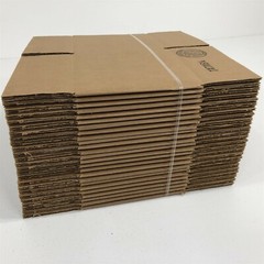(25) Corrugated Cardboard Boxes 32ECT Single Wall 7″x7″x6-1/4″ – Lot of 25