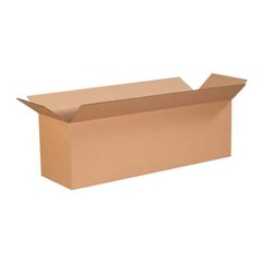 25 Long Corrugated Shipping Boxes 12x6x4 – Easy Packing for Long & Narrow Items!