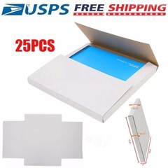 25Pcs Vinyl Record LP Shipping Mailer Box 12.5″ Record Mailers Album Paper Boxes