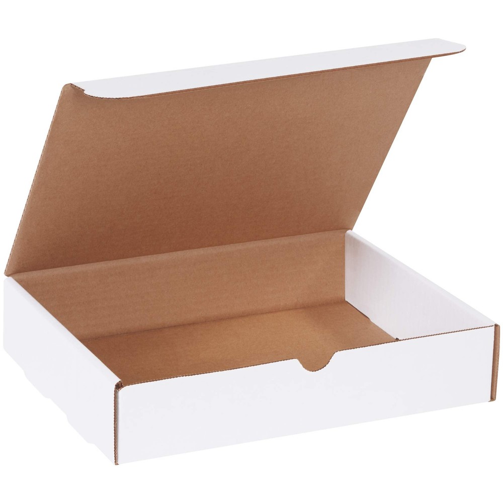 BOX USA BM1182D 11 1/8″L x 8 3/4″W x 2 5/16″H, White (pack Of 50)