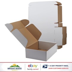 20-Pack Small Cardboard Boxes, 12x9x4 Inches for Easy Packing and Shipping