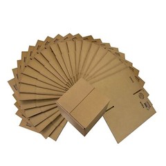 UOFFICE 25 Corrugated Boxes 10″x10″x10″ Single Wall Cube Boxes