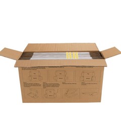 13x10x3 Shipping Boxes Set of 20, White Corrugated Cardboard Mailer Box for P…