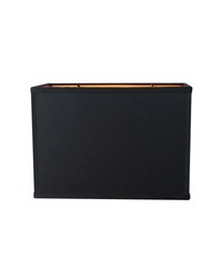 Softback Black Rectangular Drum Lampshade (16×10) (16×10) x 11