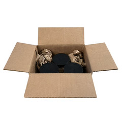 UOFFICE Single Wall Standard Shipping Boxes, 8 x 6 x 4 in, 25 Count, 1 Pack