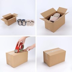 10x6x6 Inches Shipping Boxes Set of 40 Brown Corrugated Cardboard Box Literature