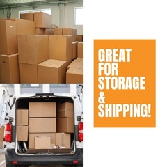Corrugated Boxes 18 x 12 x 14″ ECT-32 Brown Shipping/Moving Boxes 25 Boxes