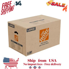 26 In. L X 15 In. W X 16 In. D Large Moving Box with Handles (Pack of 10)