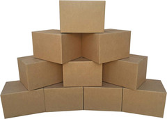 Cardboard Moving Boxes for Packing and Shipping, Medium Size, 18″ X 14″ X 12″, B