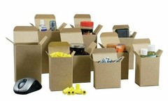 50 2″ x 2″ x 3″ Reverse Tuck Mailer Cartons Kraft Folding Chipboard Box