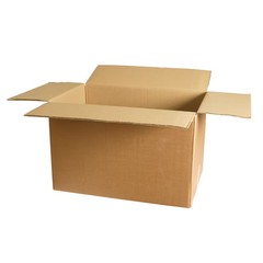 20 12 1/2×12 1/2×12 Kraft Brown Corrugated Shipping Boxes Multi-Depth 32 ECT