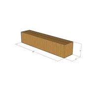 15 30x6x6 Kraft Brown Corrugated Shipping Boxes 32 ECT Single-Wall New