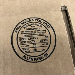 (25) Corrugated Cardboard Boxes 32ECT Single Wall 7″x7″x6-1/4″ – Lot of 25