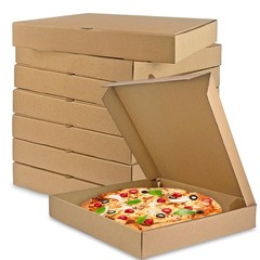 8 PCS 16x16x2 Inch Pizza Boxes Corrugated Box For Pizzas