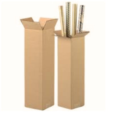 10PCS Standard Cardboard Box 4″ Long x 4″ Wide x 10″ High Inside