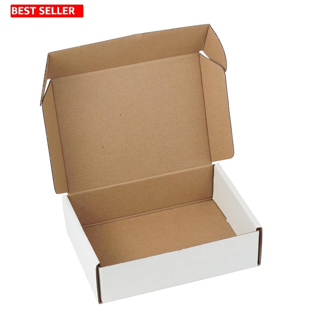 Elegant 7x5x2 Shipping Box Set of 3 – Eco-Friendly Corrugated Cardboard
