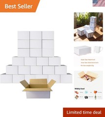 Reliable 25-Count Corrugated Shipping Boxes – Eco-Friendly 9x6x4 Design