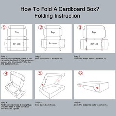 9X6X2 Shipping Boxes Set of 50, White Small Corrugated Cardboard Box, Mailer Box