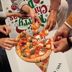 5 PCS 10×10 Inch Christmas Money Box Cash Pizza Gift Shaped Surprise Holder