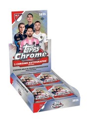 Topps 2025 Chrome MLS soccer sealed case #2