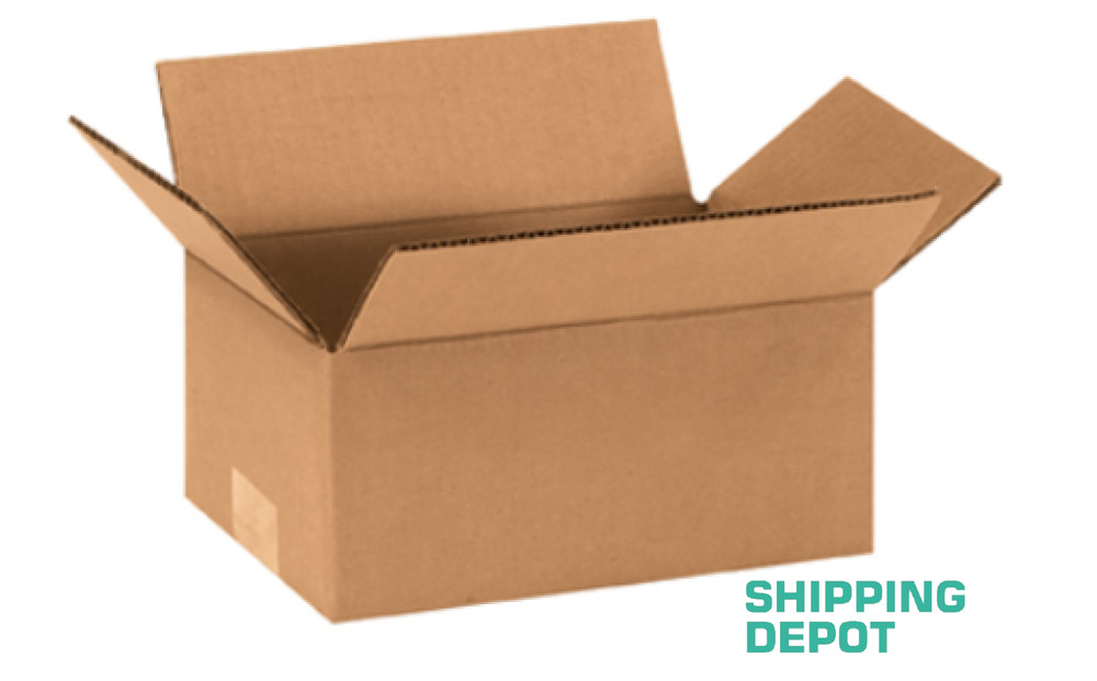 50 ~ 9x6x4″ Corrugated Kraft Cardboard Cartons Shipping Packing Box Boxes