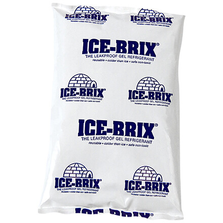 5 1/2 x 4 x 3/4″ – 6 oz. Ice-Brix? Cold Packs – 48 Packs