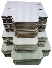 7-1/8x3x3 White Corrugated Mailer Packing Boxes 7-1/8″ x 3″ x 3″ 50/bundle