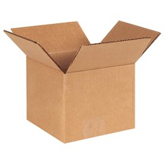 GRAINGER APPROVED 11K588 PK 25 Shipping Box,6x6x5 in 11K588