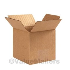 6x4x4 Shipping Packing Mailing Moving Boxes Corrugated Carton 100 200 400 1000