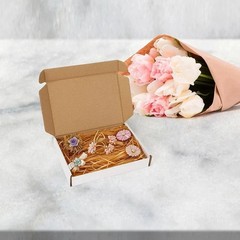 6x4x1 Shipping Boxes Set of 100, White Small Corrugated Cardboard Box, Mailer…