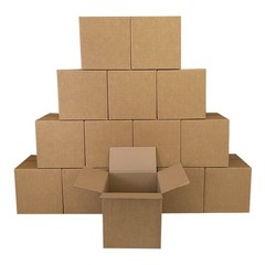 UOFFICE Bundle of 5 Heavy Duty Corrugated Boxes 22″ x 22″ x 22″ 275lb. Shipping