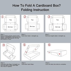 RLAVBL 9x6x2 Shipping Boxes Set of 50, White Small Corrugated Cardboard Box, …