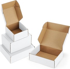 Assorted-Sizes-Shipping-Boxes-45-Pack: 6x4x3 & 7x5x2 & 9x6x2 Small-Shipping-B…