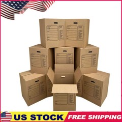 Corrugated Moving Boxes Handles 10 Premium L 18 X 18 X 24 In Perfect Condo Moves