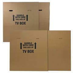 TV Moving Box 56 to 70 Inch Flat Panel Monitors 44 ECT Corrugated Storage New