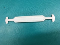45 Heavy Duty 6.75″ Cardboard Box Handles Plastic Carry Shipping 45 lbs White 7″