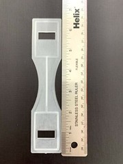 50 heavy duty 6.5″ cardboard box handle backers plastic transparent