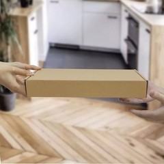 13x10x2 Inches Shipping Boxes Pack of 25, Small Corrugated Cardboard Box for …